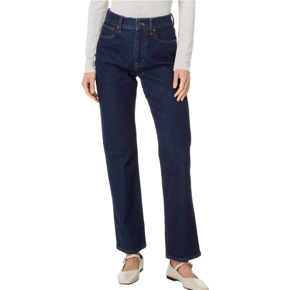 Madewell '90s STRAIGHT Dark Blue Straight Leg Jeans size 27 - Picture 2 of 12